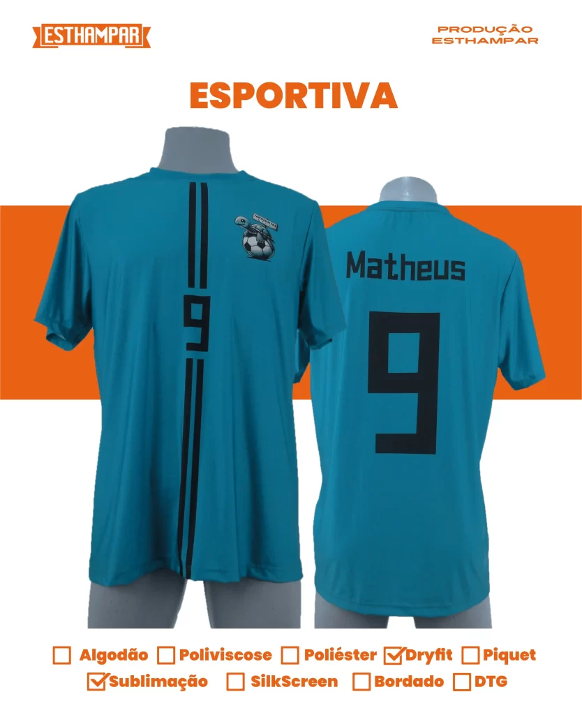Camiseta futebol