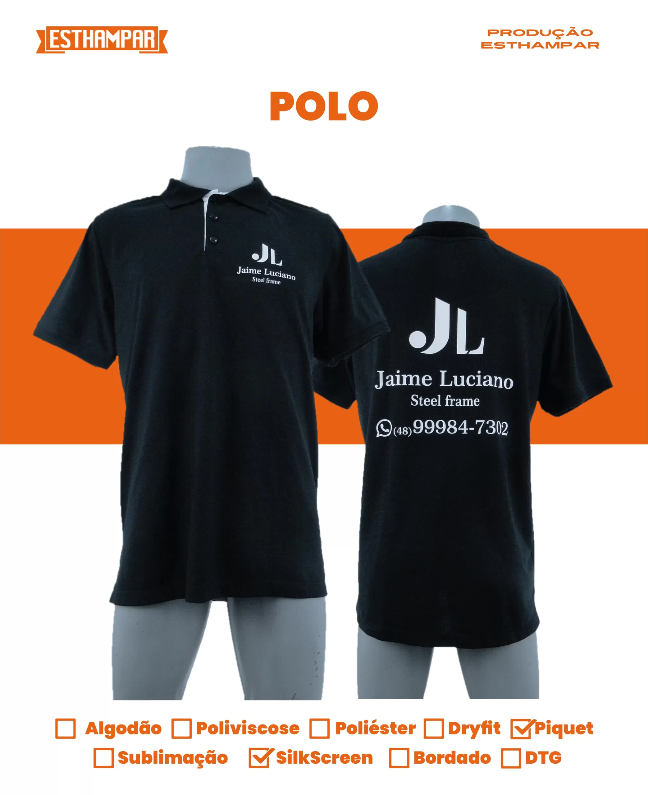 Camisa Uniforme Polo