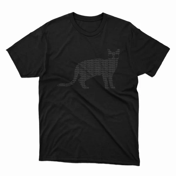 Camiseta Gato escrita Ragdoll