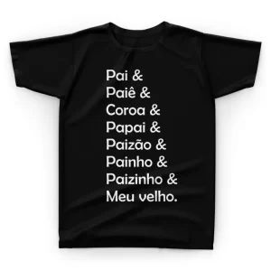 Camiseta Pai - Dia Dos Pais