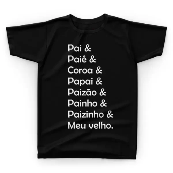 Camiseta Pai - Dia Dos Pais