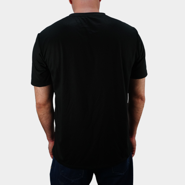 Kit de 5 camisetas de algodão - 5 Peças pretas - Image 5