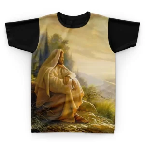 Camiseta Jesus Cristo Paisagem