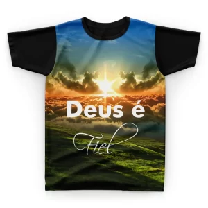 Camiseta Deus É Fiel