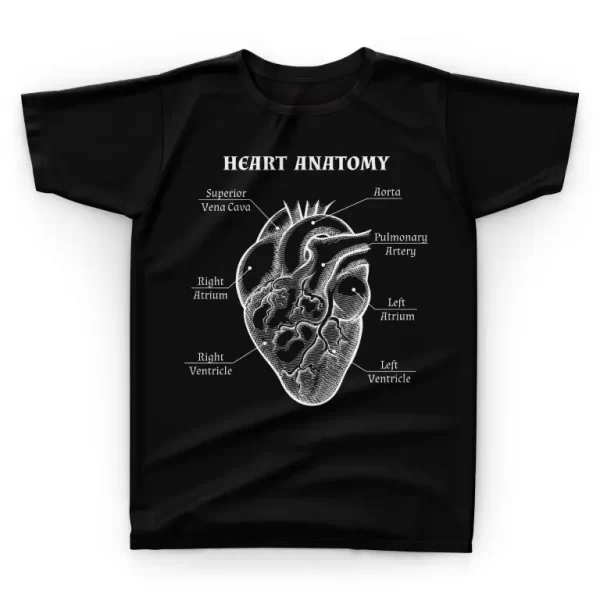 Camiseta Anatomia Coração