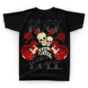 Camiseta Música Rock 'n' Roll