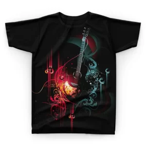 Camiseta Música Violão
