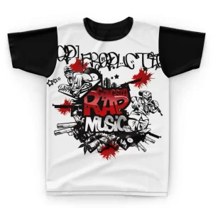 Camiseta Rap Music