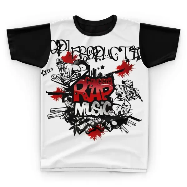 Camiseta Rap Music