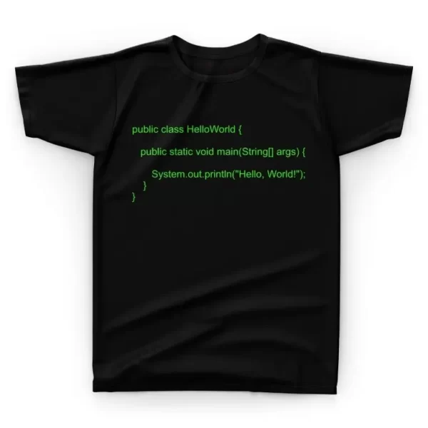 Camiseta Hello World
