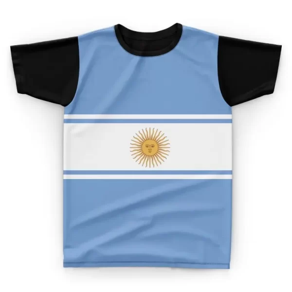 Camiseta Bandeira Argentina