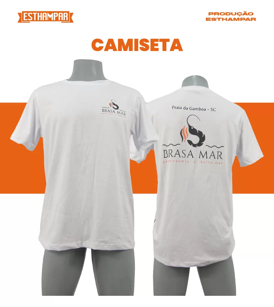 Camiseta uniforme durável