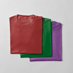 Kit de 3 camisetas de poliviscose - 3 Peças sortidas