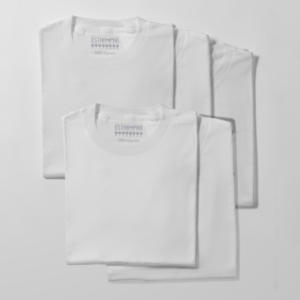Kit de 5 Peças Babylook de algodão - 5 Peças brancas