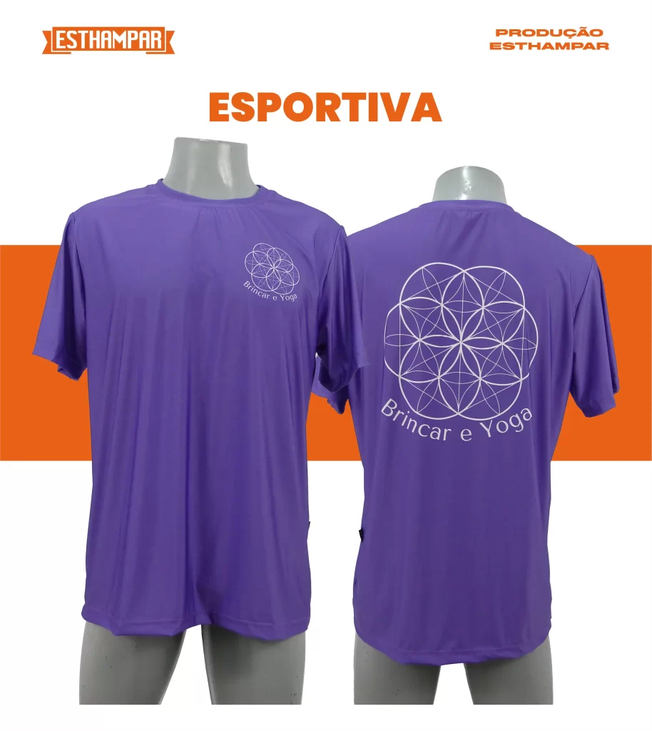Camiseta Esportiva Personalizada Dry Fit com Elastano