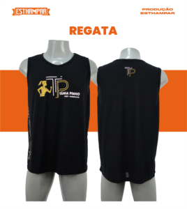 Camiseta regata personalizável
