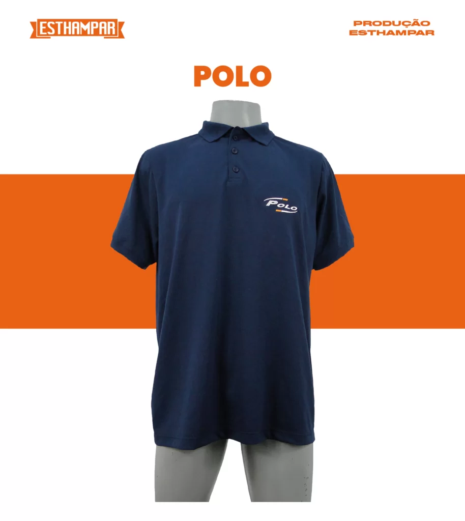 Camiseta estampada polo