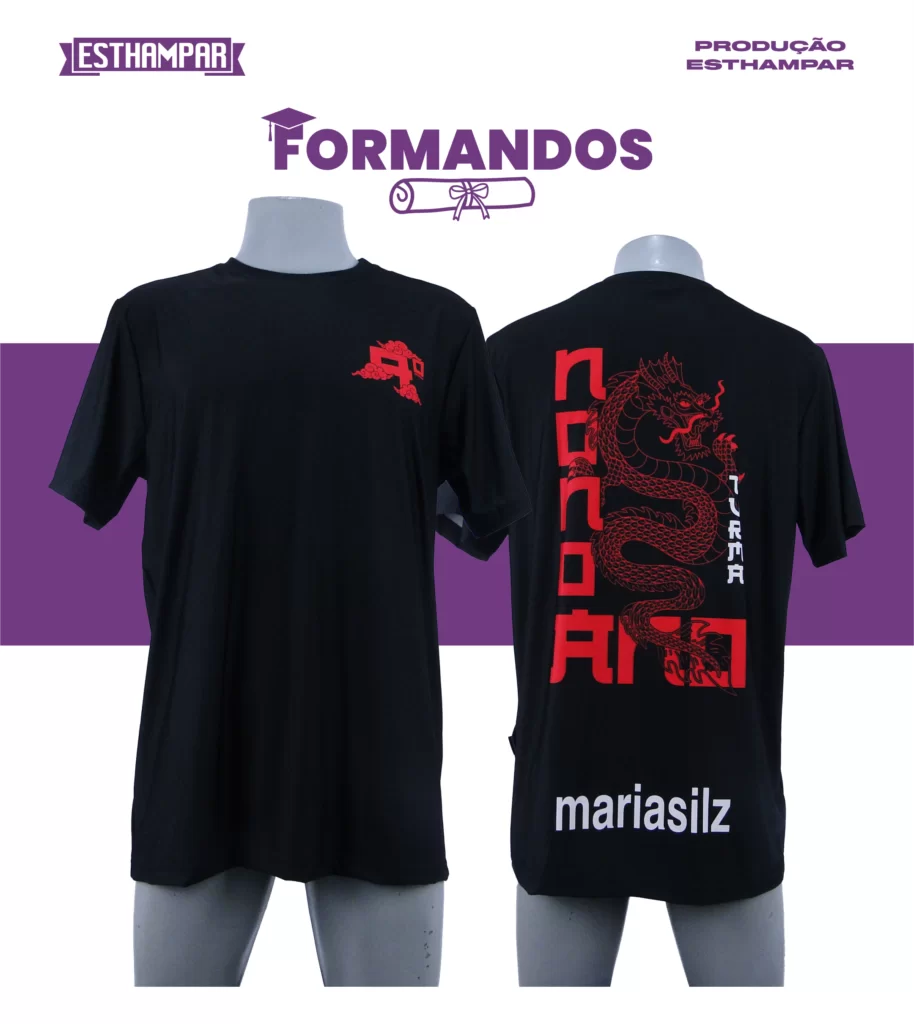 Confecção de uniforme para formandos